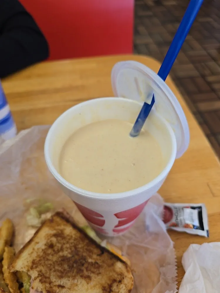 Peanut Butter and Banana Milkshake